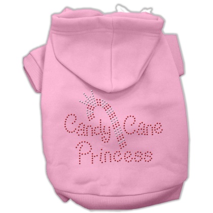 Candy Cane Princess Hoodies Pink L