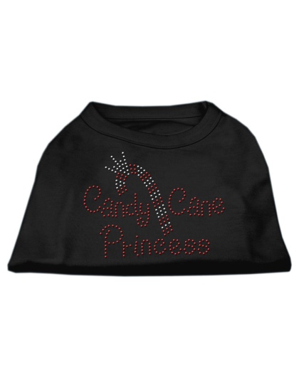 Candy Cane Princess Shirt Black L