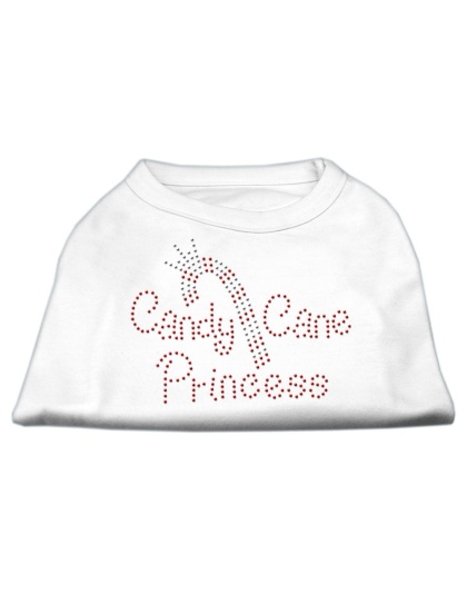 Candy Cane Princess Shirt White L