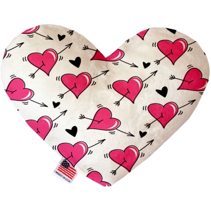 Canvas Heart Dog Toy