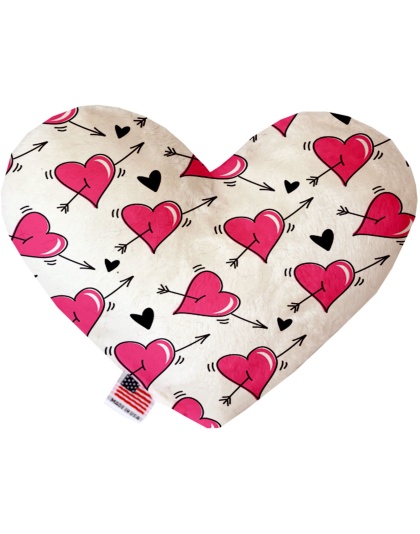 Canvas Heart Dog Toy