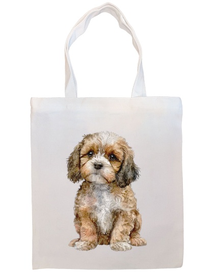 Cavapoo Canvas Tote Bag Style1