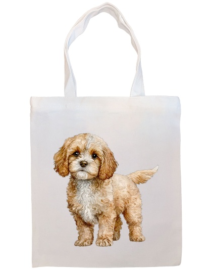 Cavapoo Canvas Tote Bag Style2