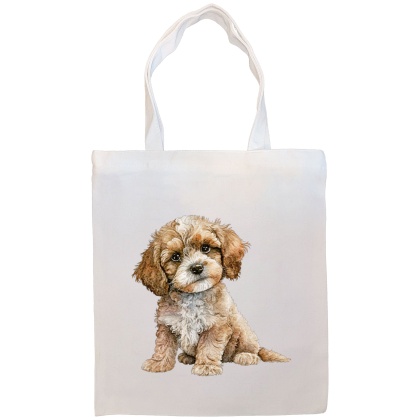 Cavapoo Canvas Tote Bag Style3