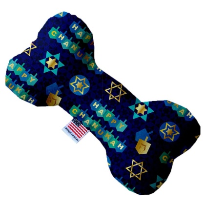 Chanukah Bliss 10 Inch Bone Dog Toy