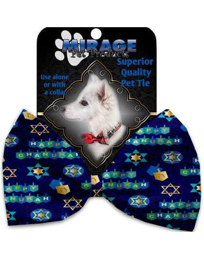 Chanukah Bliss Pet Bow Tie