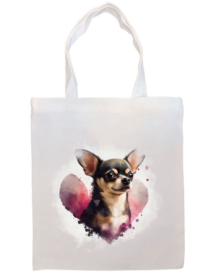 Chihuahua Canvas Tote Bag Style2