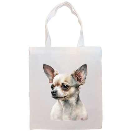 Chihuahua Canvas Tote Bag Style4