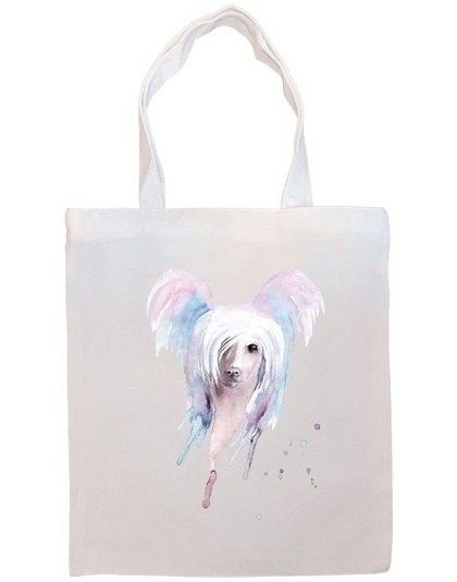 Chinese Crested Canvas Tote Bag Style2