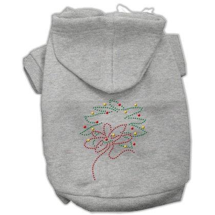 Christmas Wreath Hoodie Grey L