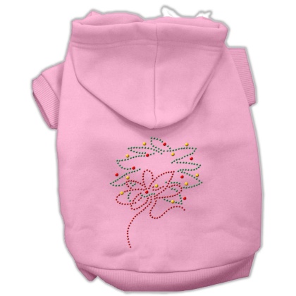 Christmas Wreath Hoodie Pink L