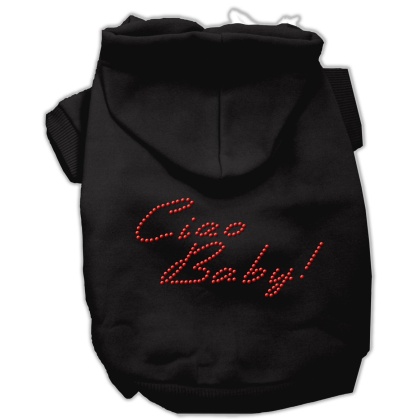 Ciao Baby Hoodies Black L