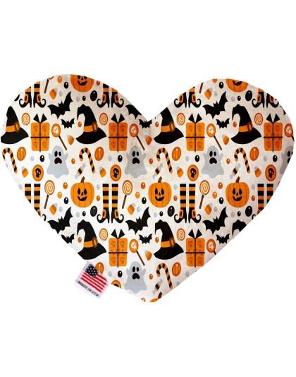 Classic Halloween 6 Inch Heart Dog Toy