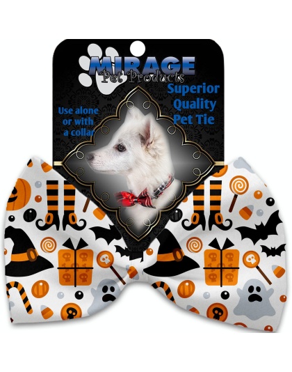 Classic Halloween Pet Bow Tie Collar Accessory with Velcro