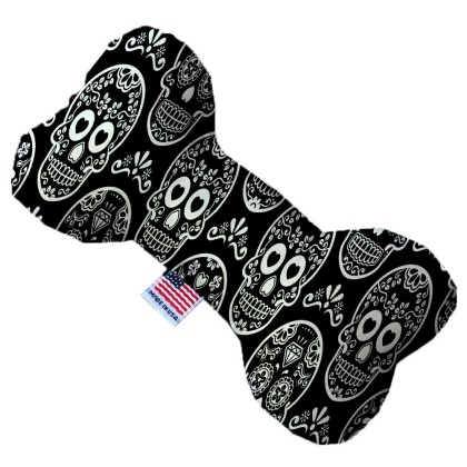 Classic Sugar Skulls 10 Inch Bone Dog Toy