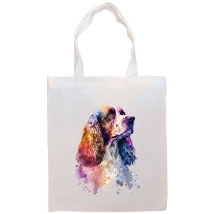 Cocker Spaniel Canvas Tote Bag Style1