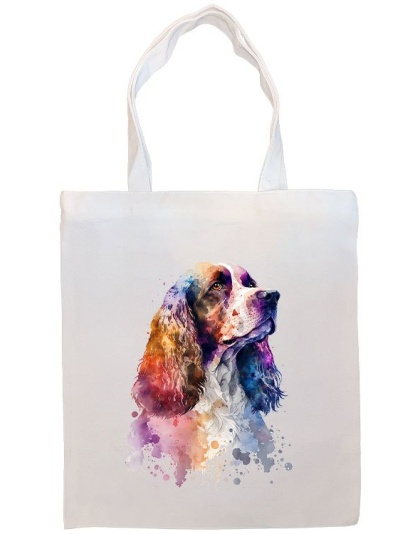 Cocker Spaniel Canvas Tote Bag Style1