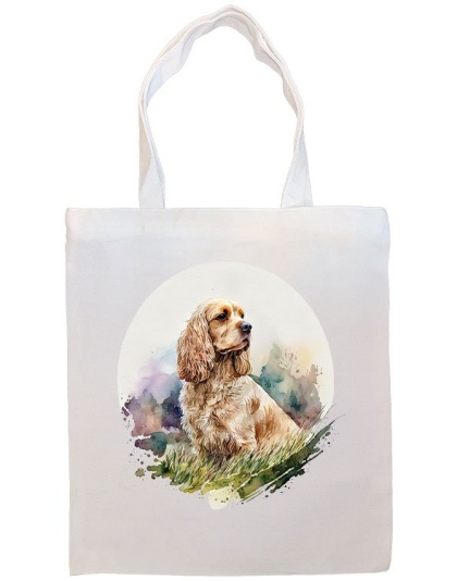 Cocker Spaniel Canvas Tote Bag Style2