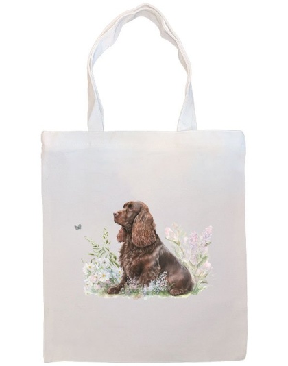 Cocker Spaniel Canvas Tote Bag Style5