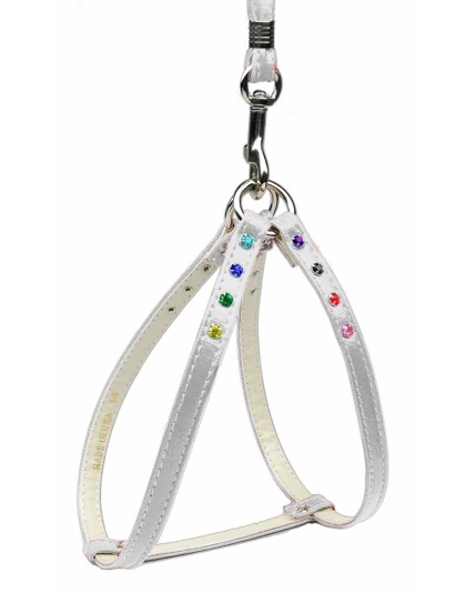 Confetti Step In Harness White 10