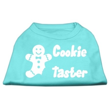 Cookie Taster Screen Print Shirts Aqua Lg