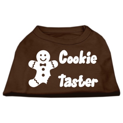 Cookie Taster Screen Print Shirts Brown Lg