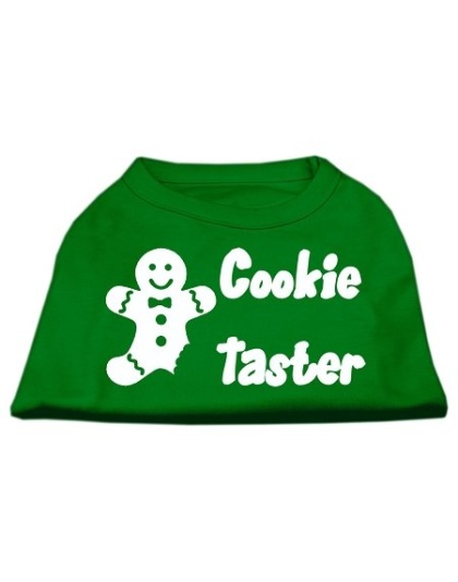 Cookie Taster Screen Print Shirts Emerald Green Lg