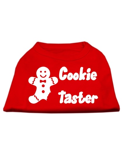 Cookie Taster Screen Print Shirts Red Lg