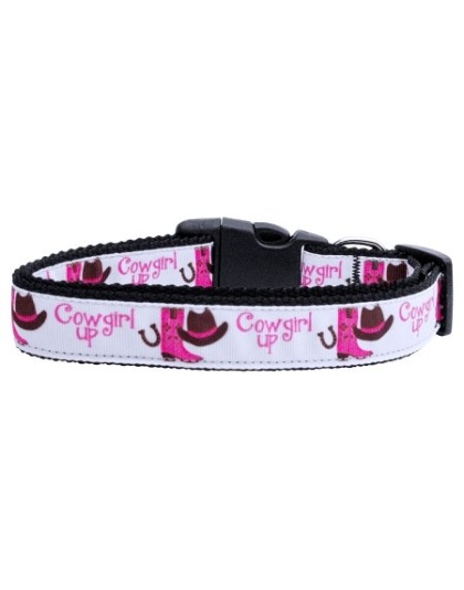 Cowgirl Up Nylon Cat Collar