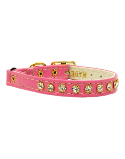 Crystal Cat Safety w/ Band Collar Pink 10