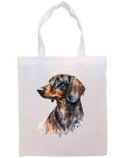 Dachshund Canvas Tote Bag Style2