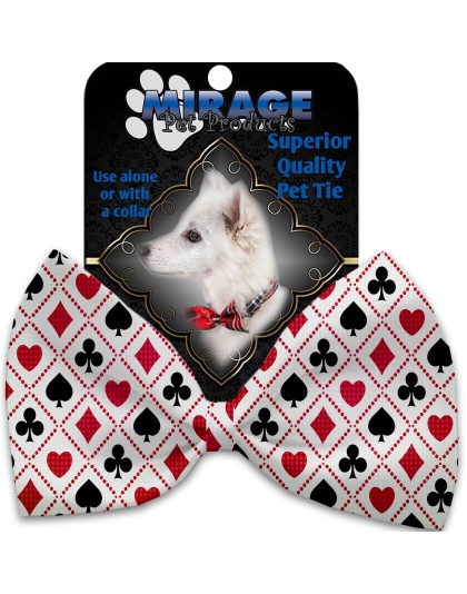 Deck of Cards Pet Bow Tie