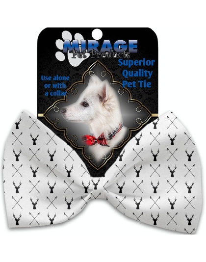 Deer Dreaming Pet Bow Tie Collar Accessory with Velcro