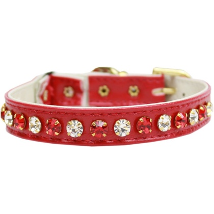 Deluxe Cat Collar Red Size 10