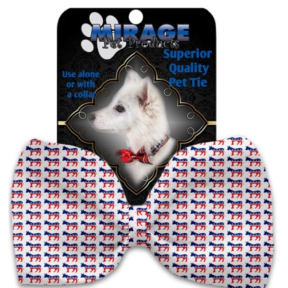 Democrat Pet Bow Tie