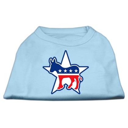 Democrat Screen Print Shirts Baby Blue L