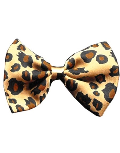 Dog Bow Tie Leopard