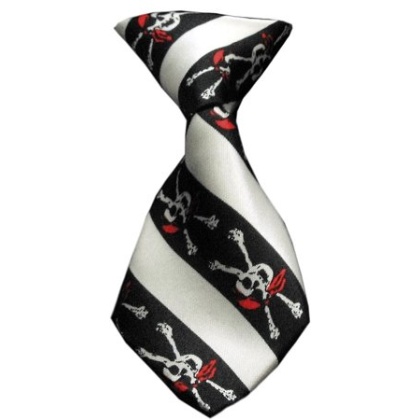 Dog Neck Tie Jolly Roger