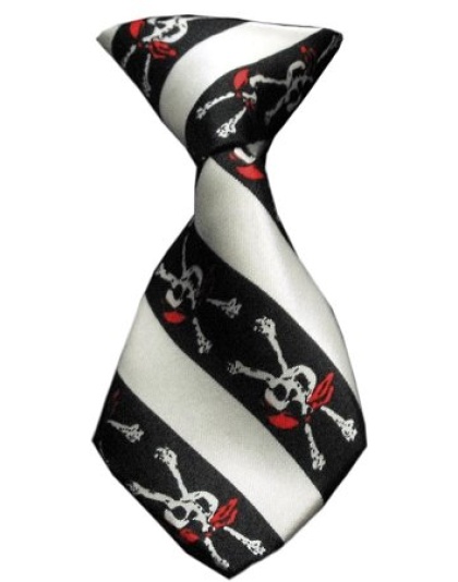 Dog Neck Tie Jolly Roger