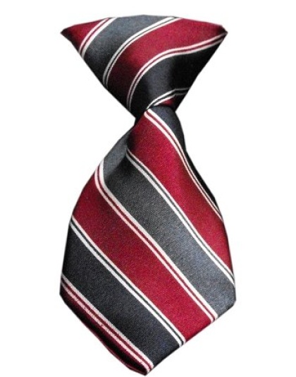 Dog Neck Tie Striped Classic