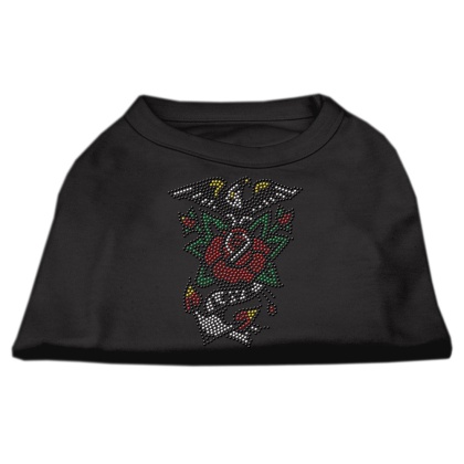 Eagle Rose Nailhead Shirts Black L