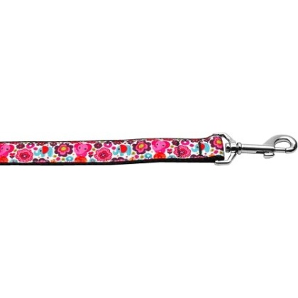 Elephant Elefun Nylon Ribbon Collars 1 wide 4ft Leash