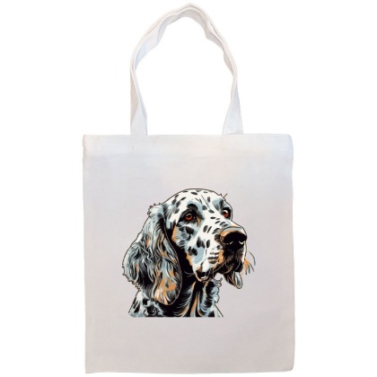 English Setter Canvas Tote Bag Style1