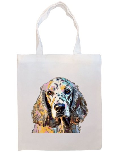 English Setter Canvas Tote Bag Style3