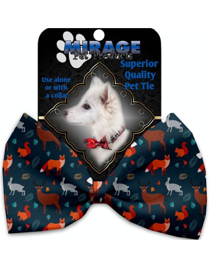 Fall Friends Pet Bow Tie Collar Accessory with Velcro