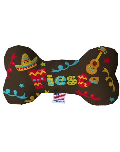 Fiesta 10 inch Fluffy Bone Dog Toy