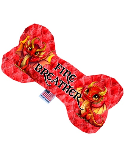 Fire Breather Dragon 6 inch Bone Dog Toy