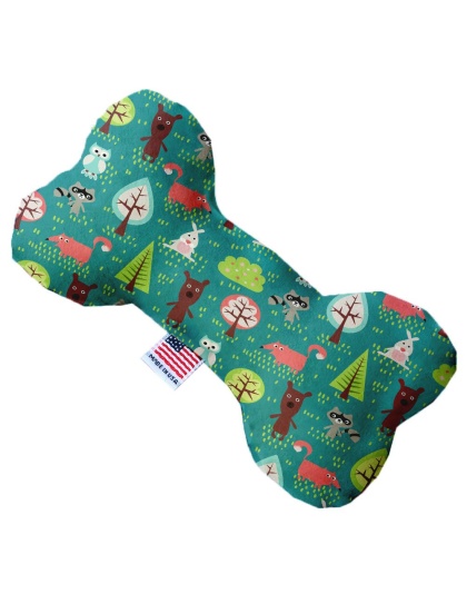 Forest Follies 10 inch Canvas Bone Dog Toy