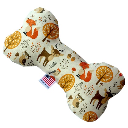 Fox and Friends 10 inch Canvas Bone Dog Toy