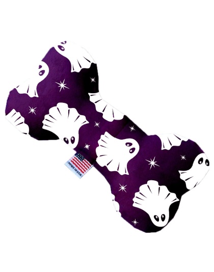 Ghosts on Purple 10 Inch Bone Dog Toy